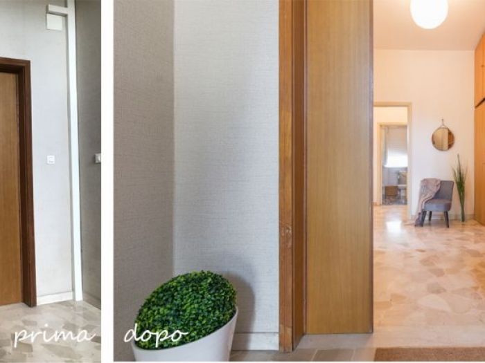 Archisio - Alessandro Giardini - Progetto Home staging a forliCome rendere moderno e attualeUn appartamento anni 60