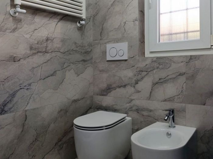 Archisio - Mani Srl Ristrutturazini - Progetto Ristrutturazione completa bagno roma zona axa