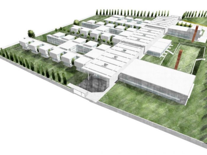 Archisio - Marco Mazzella - Progetto Concorso complesso scolastico