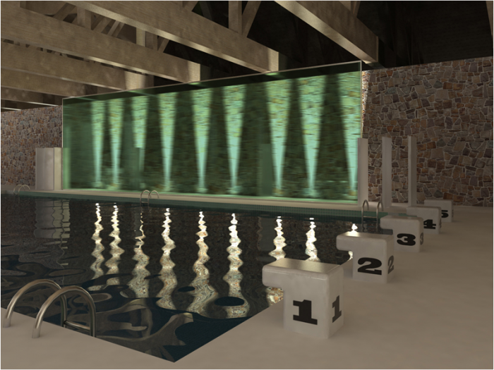 Archisio - Pasquale De Angelis - Progetto Concorso internazionale per la riconversione del palazzetto del ghiaccio in centro benessere