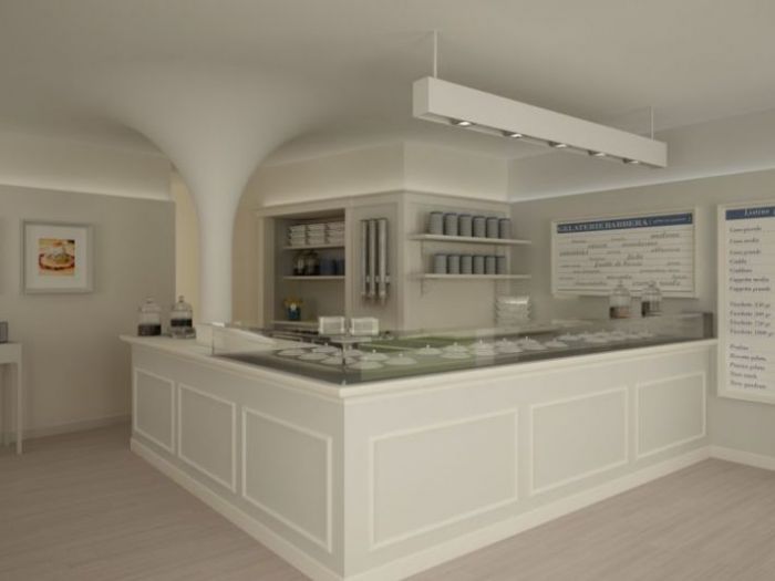 Archisio - Womarchitettura - Progetto Gelateria vicenza