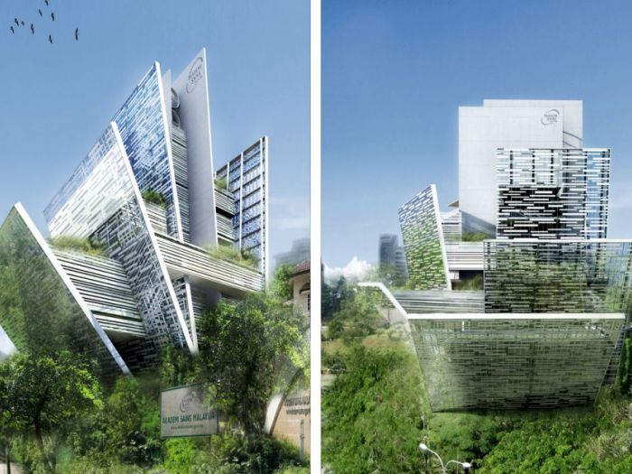 Archisio - Bicuadro - Progetto Accademia delle scienze della malesia kuala lumpur