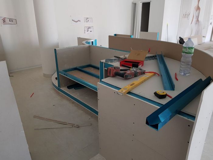 Archisio - Impresa Edile Sardegna - Progetto Abbigliamento collu - ristrutturazione e cartongesso