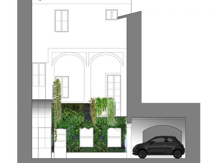 Archisio - Andrea Livio Volpato - Progetto Sistemazione corte e portico