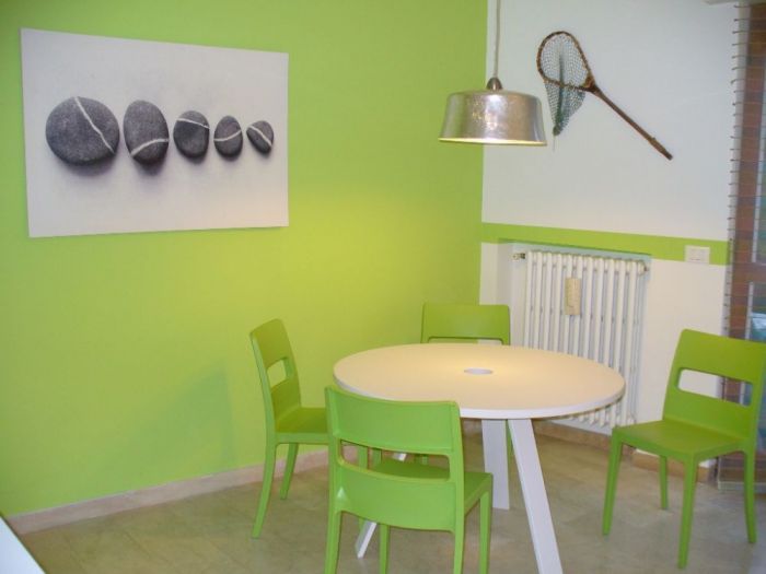 Archisio - Antonella Liguori Architetto - Progetto Casa di vacanze verde mela