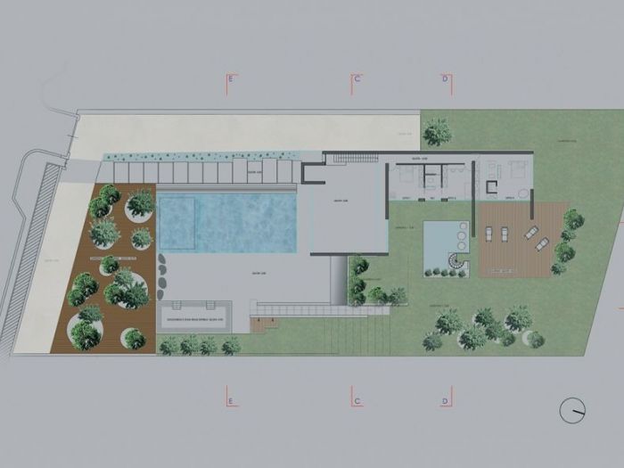 Archisio - Studiosmarch - Progetto Villa unifamiliare a sta Agata li battiati
