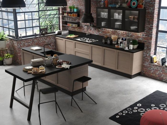Archisio - 3d Artist - Loriano Giacchi - Progetto Industrial kitchen