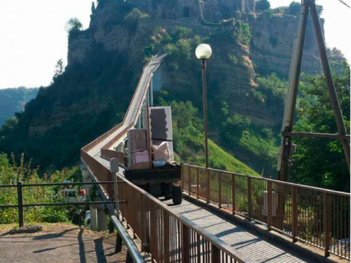 Archisio - Grazini Traslochi - Progetto Trasloco in civita di bagnoregio
