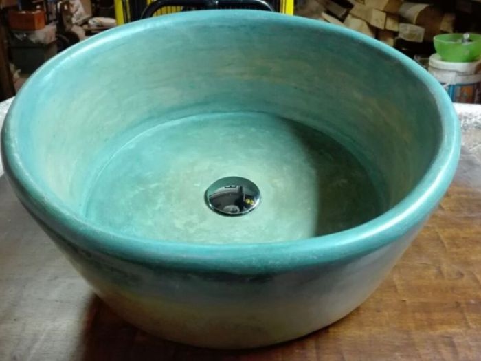 Archisio - Lo Art Di Lorenzo Menichelli - Progetto Lavabi in cacciopesto