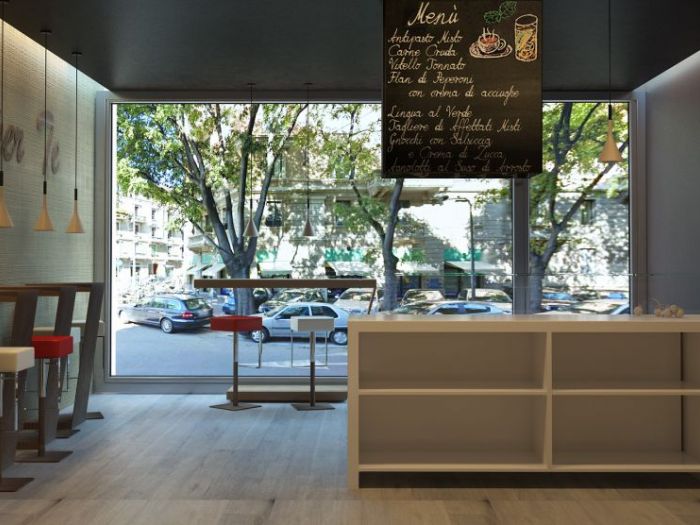 Archisio - Antonio Vitiello - Progetto Pizzeria da asporto