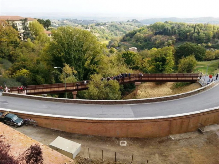 Archisio - Luca Cesaretti - Progetto Passerella pedonale delle fontacce