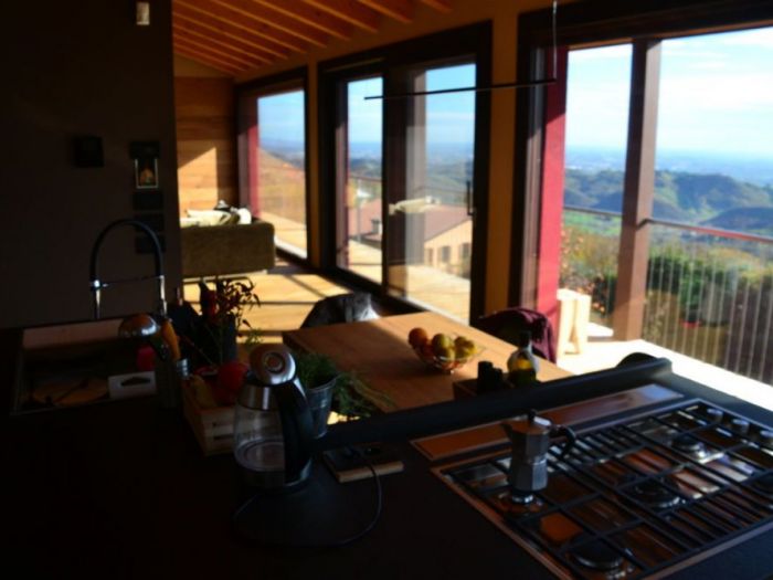 Archisio - Michele Slaviero - Progetto Realizzazione di casa unifamiliare con struttura in legno a basso consumo energetico