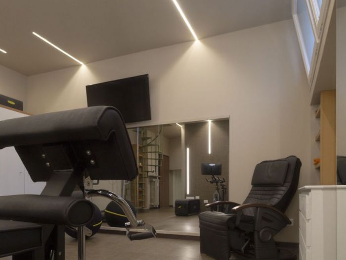 Archisio - Cinzia Campari - Progetto Palestra privata e bagno