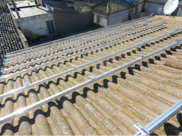 Archisio - Impianto Elettrico Isea Di Guarrasi Orazio Modica - Progetto Strutture portanti per impianto fotovoltaico su tetto