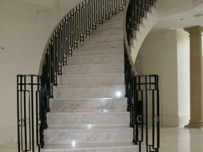 Archisio - Ashlar - Progetto Interior design - scale in marmo