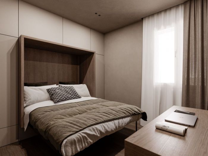 Archisio - Doppiozero Interior - Progetto Casa ap - minimalismo e sartorialit nel cuore di modena