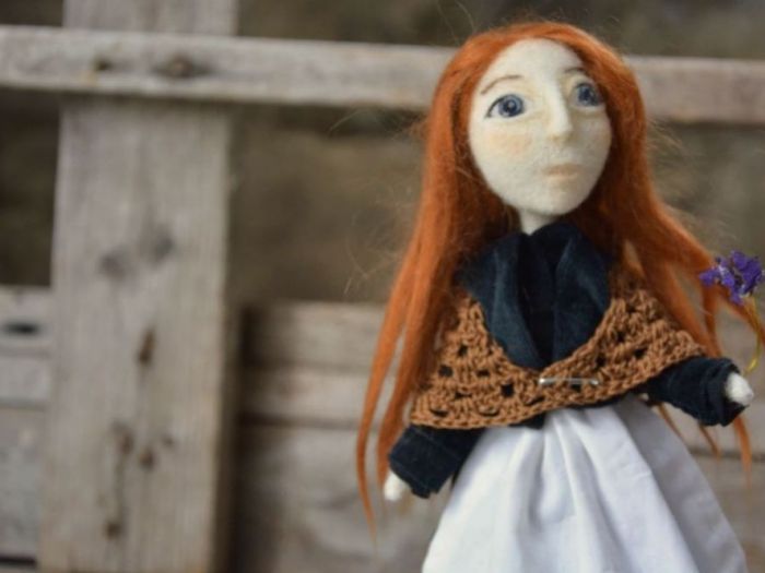 Archisio - Pupillae Art Dolls - Progetto Bambole di feltro mary jane kelly