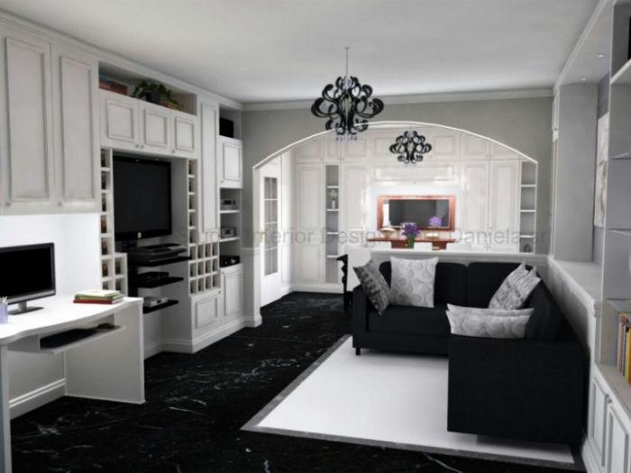 Archisio - Studio Interior Design Berti Daniela srl - Progetto Arredamento boiserie immagine classica