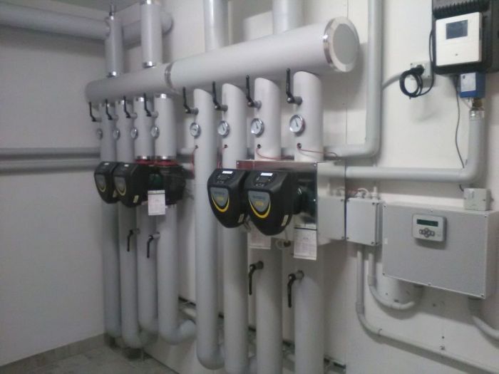 Archisio - Cm Termoidraulica - Progetto Centrale termica con pannelli solari