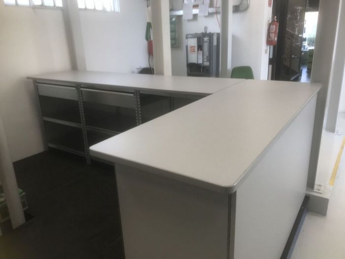 Archisio - Imetallici Di Taverna Andrea Taverna - Progetto Bancone a misura attivit commerciale giardinaggio