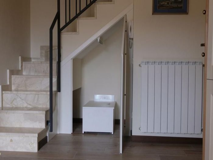 Archisio - Valeriani Di Domenico - Progetto Armadi mansarda su misura