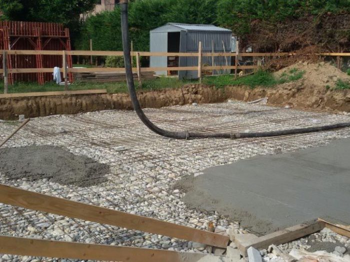 Archisio - Edilgorla - Progetto Rullatura getto magrone di sottofondazione