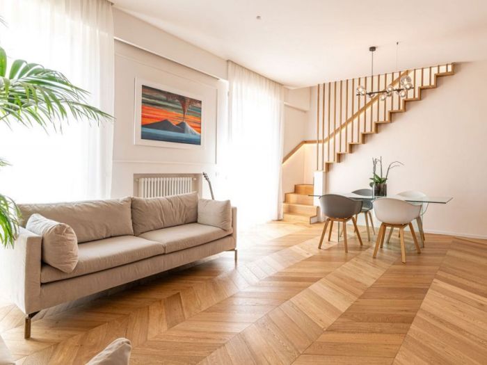 Archisio - Gianluca Chiocca Design - Progetto Ristrutturazione appartamento 130 mq - roma