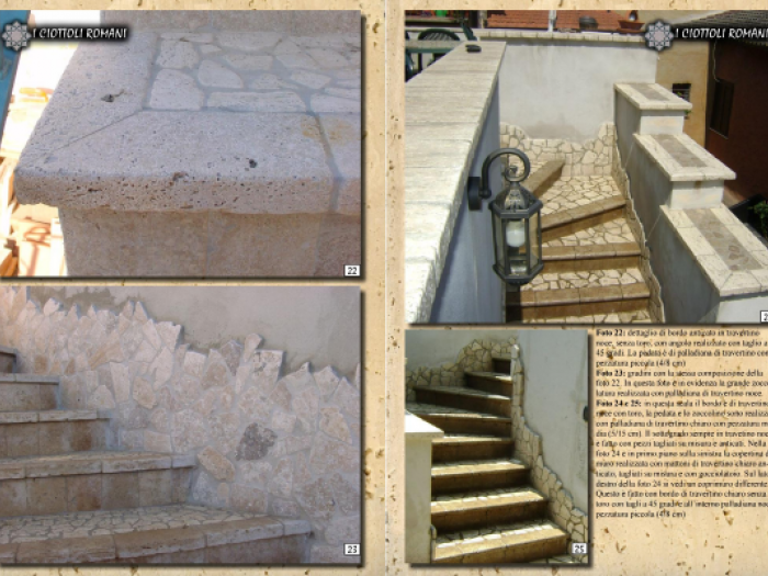 Archisio - I Ciottoli Romani - Progetto Scale