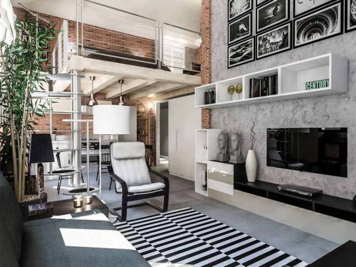 Archisio - Red Architecture - Progetto Mini loft milano