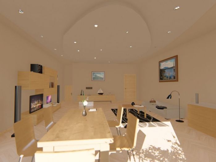 Archisio - Andrea Sorci Natural Living - Progetto Ipotesi di ristrutturazione villa a roma