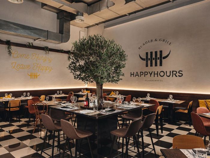 Archisio - Salvatore Vicidomini - Progetto Happyhours burger grill