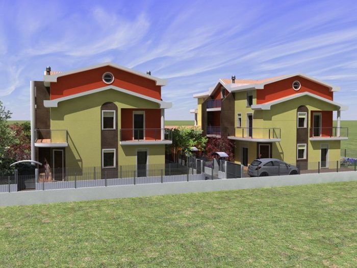 Archisio - Denis Rudellin - Progetto Realizzazione di 6 case a schiera