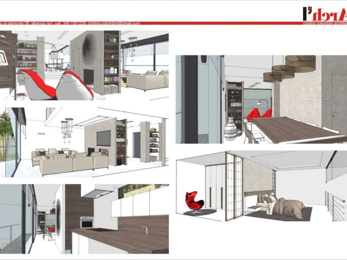 Archisio - Cristina Colombini - Progetto Villa moderna tra gli ulivi