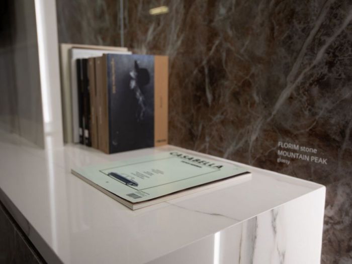 Archisio - Tracto srl - Progetto Showroom rigo marmi milano