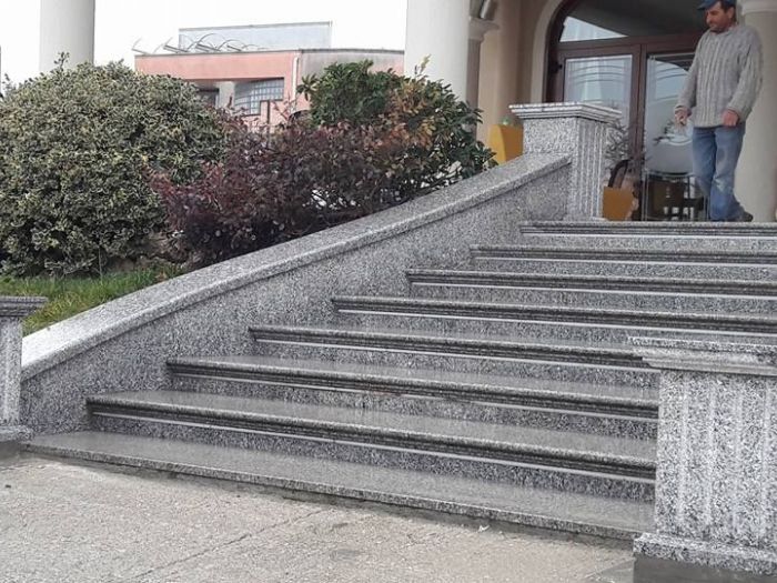 Archisio - Martiniello Marmi - Progetto Scale per esterni