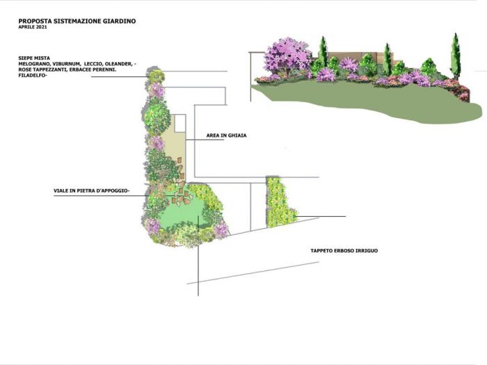 Archisio - Botanica Di Laura Pescari - Progetto Garden umbria