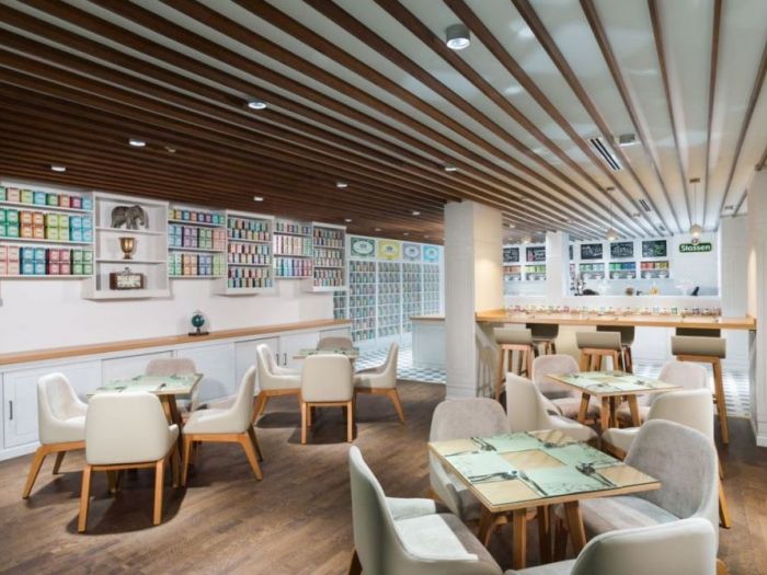 Archisio - Tonalite - Progetto Stassen tea shop