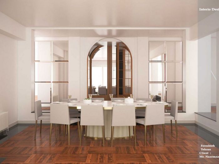 Archisio - Rosa Nozari - Progetto Interior spaces - 3d modeling and rendering