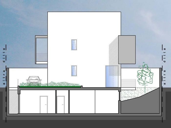 Archisio - Gianpaolo Vacca - Progetto Villa unifamiliare