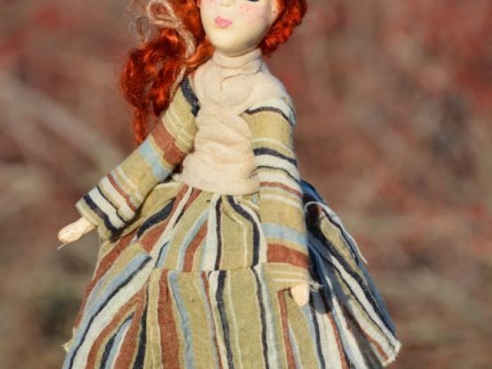 Archisio - Pupillae Art Dolls - Progetto Paper clay dolls mori girl art doll lucy