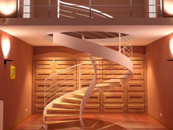 Archisio - Fusco srl - Progetto Scala elicoidale