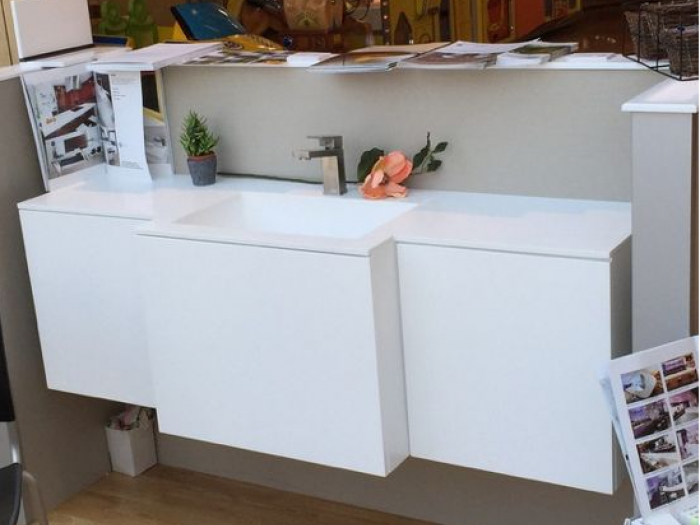 Archisio - Falegnameria Bacci - Progetto Elementi di solide surface