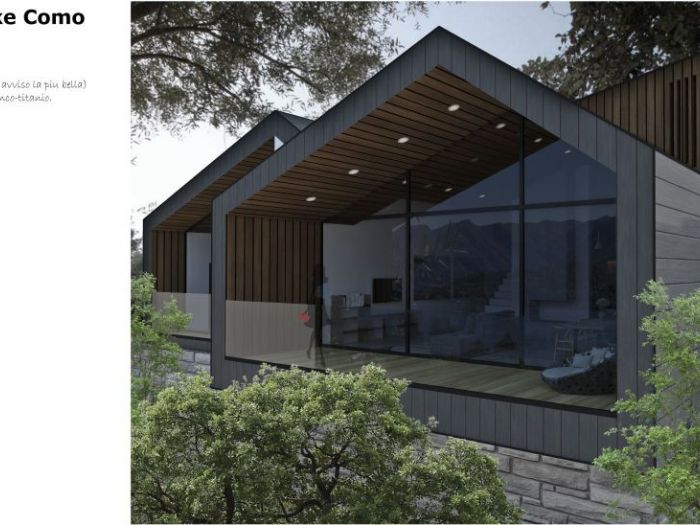 Archisio - Giorgio Patierno - Progetto Villa su lago di como