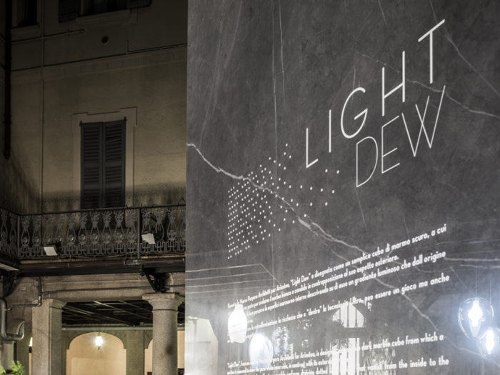 Archisio - Marco Porpora - Progetto Light dew