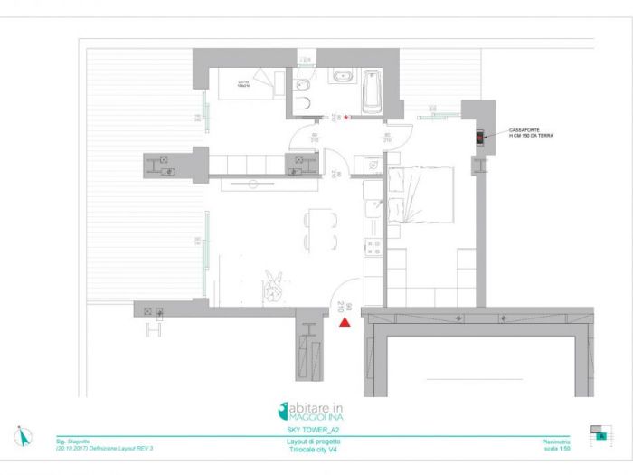 Archisio - Carmen Granata - Progetto Appartamento in milano