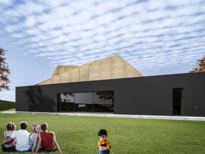 Archisio - Didon Comacchio Architects - Progetto Aula magna temporanea