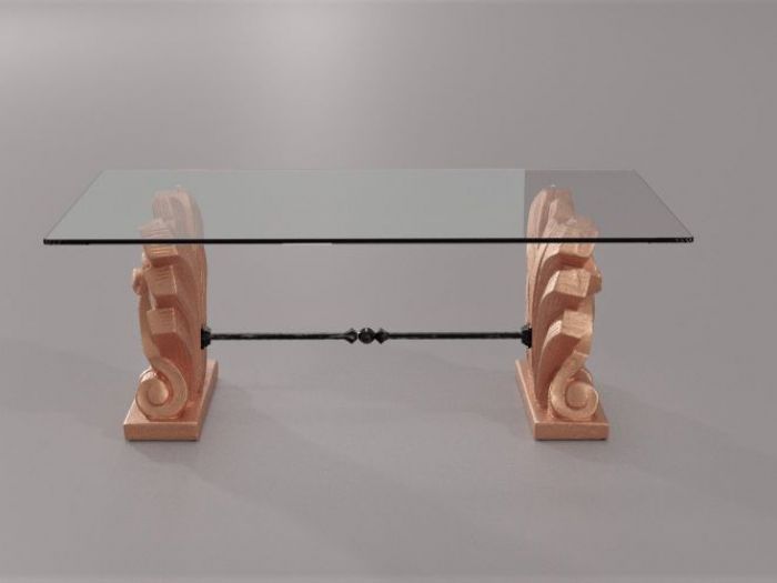 Archisio - Dablec Di Tiziano Moletta - Progetto Tavolino da salotto classico dante