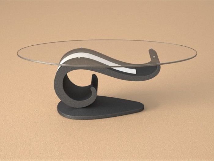 Archisio - Dablec Di Tiziano Moletta - Progetto Tavolino da salotto classico lisa