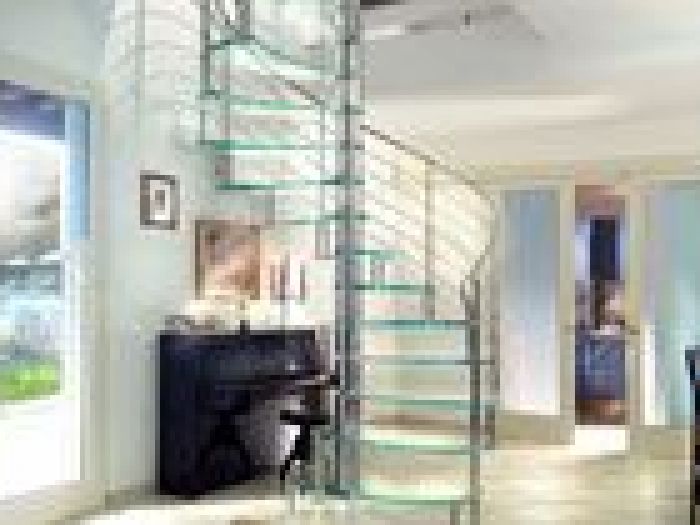 Archisio - Marretti Scale - Progetto Scale a chiocciola in vetro