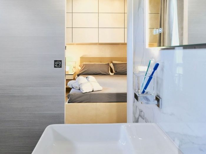 Archisio - Gianluca Chiocca Design - Progetto Ristrutturazione appartamento 50mq milano - canova